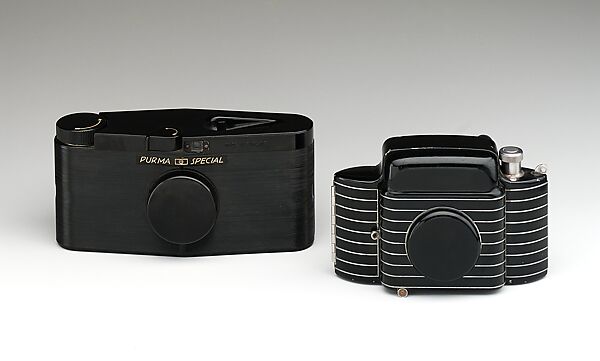 "Purma Special", Attributed to Raymond Loewy (American (born France) Paris 1893–1986 Monte Carlo), Plastic, acrylic lens, metal focal plane shutter