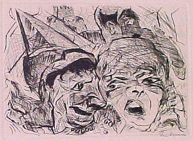 Theater, from the portfolio <i>Faces</i>