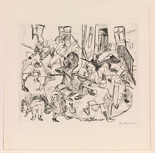 Playing Children, from the portfolio <i>Faces</i>