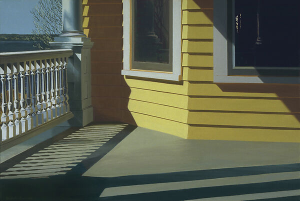 Small Golden Corner, Alice Dalton Brown (American, born Danville, Pennsylvania, 1939), Oil on canvas 
