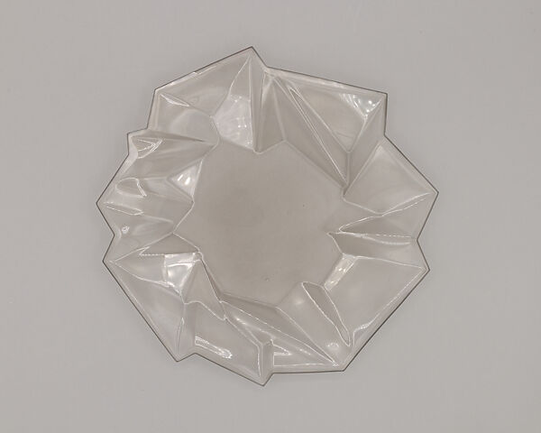 "Ruba Rombic" Plate, Reuben Haley (American, Pittsburgh, Pennsylvania 1872–1933 Beaver, Pennsylvania), Glass 