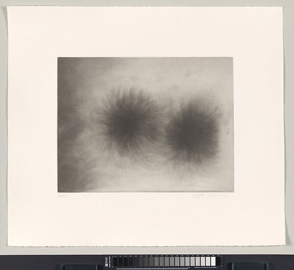 15 Etchings, Anish Kapoor (British born India 1954), Portfolio of 15 etchings, title page, colophon and velvet covered box