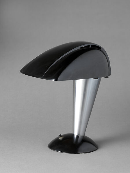 Polaroid Desk Lamp 114, Walter Dorwin Teague (American, Decatur, Indiana 1883–1960 Flemington, New Jersey), Bakelite, aluminum, cellulose acetate 