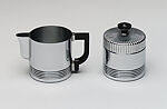 Continental Coffee-Making Service, Walter von Nessen (American (born Germany), Berlin 1899–1943 Wiscasset, Maine), Chrome-plated copper, composition

9/4/19 - title updated to 'Continental Coffee-Making Service