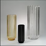 "Lotus" Vase, George Sakier (American, New York 1897–1988 Paris), Glass