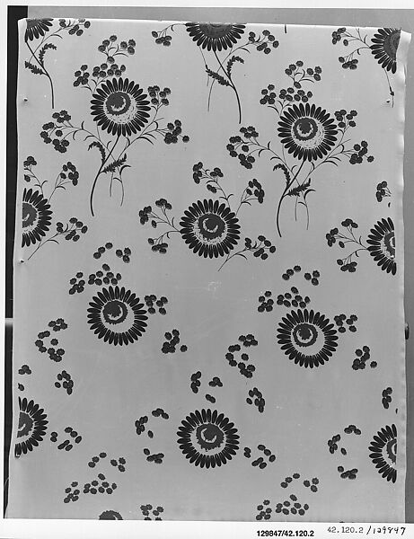 Piece, Glendale Linen Company, Silk, screen-printed, American 