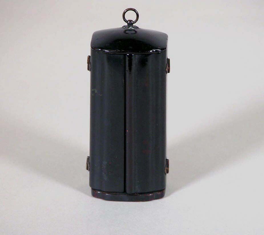 Portable Shrine (zushi) with Senju Kannon, the Thousand-armed Bodhisattva of Compassion, Wood with lacquer, gold, pigments, metal fittings, Japan