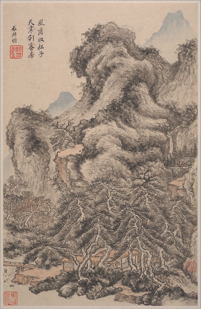 Landscapes in the styles of old masters, Wang Jian (Chinese, 1609–1677/88), Album of ten leaves; ink and color on paper, China