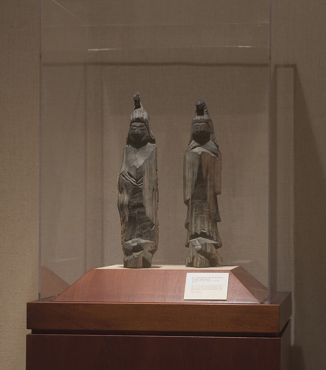 Two Generals from the Twelve Divine Generals (Jūnishinshō), Wood, Japan 