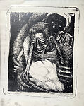 Cotton Pickers, John Thomas Biggers (American, Gastonia, North Carolina 1924–2001 Houston, Texas), Lithograph