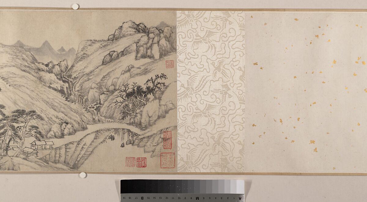 Landscape, Liu Yu (Chinese, 1620–after 1689), Handscroll; ink on paper, China