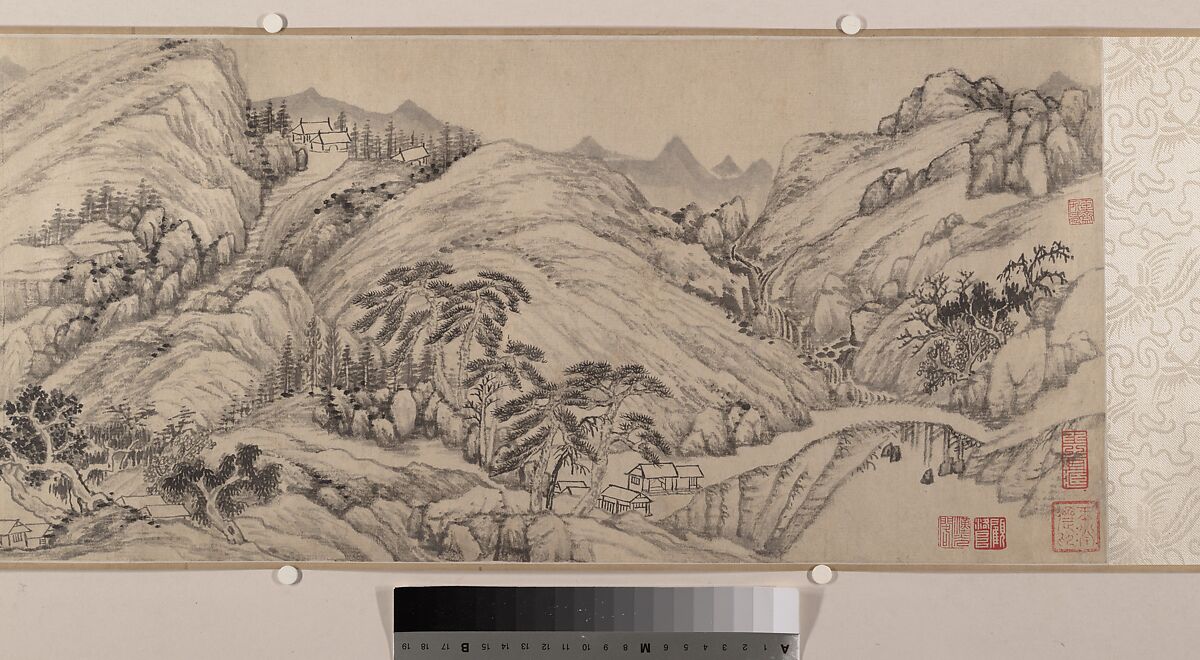 Landscape, Liu Yu (Chinese, 1620–after 1689), Handscroll; ink on paper, China