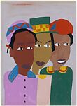Three Children, William Henry Johnson (American, Florence, South Carolina 1901–1970 Central Islip, New York), Screenprint