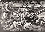 Muscles Mans the Guns, Voyage 13