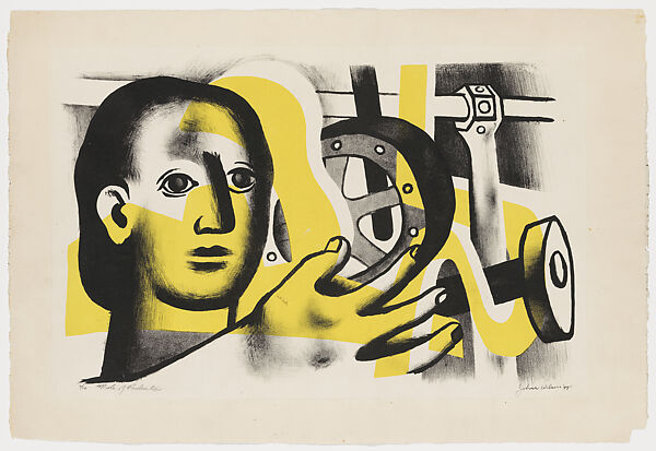 Mode of Production, John Wilson (American, Roxbury, Massachusetts 1922–2015 Brookline, Massachusetts), Color lithograph 