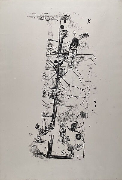 Bird Comedy, Paul Klee (German (born Switzerland), Münchenbuchsee 1879–1940 Muralto-Locarno), Lithograph 
