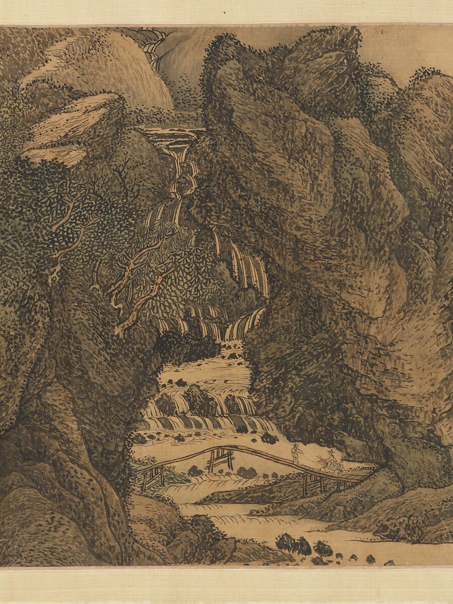 The Colors of Mount Taihang, Wang Hui (Chinese, 1632–1717), Handscroll; ink and color on silk, China