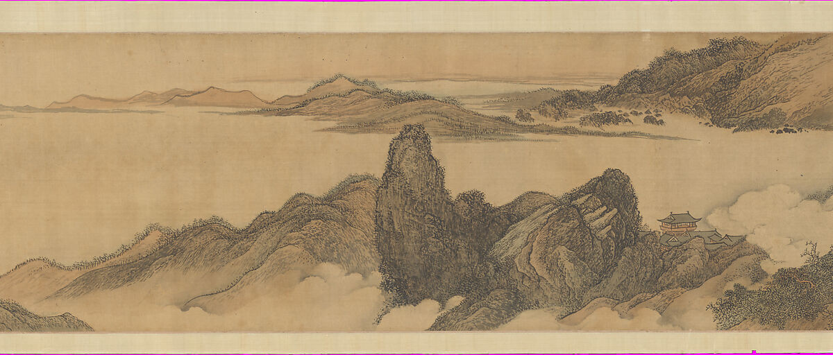 The Colors of Mount Taihang, Wang Hui (Chinese, 1632–1717), Handscroll; ink and color on silk, China