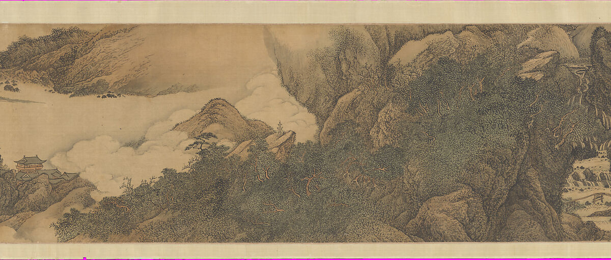 The Colors of Mount Taihang, Wang Hui (Chinese, 1632–1717), Handscroll; ink and color on silk, China