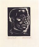 Young Buck, Hale Woodruff  American, Woodcut