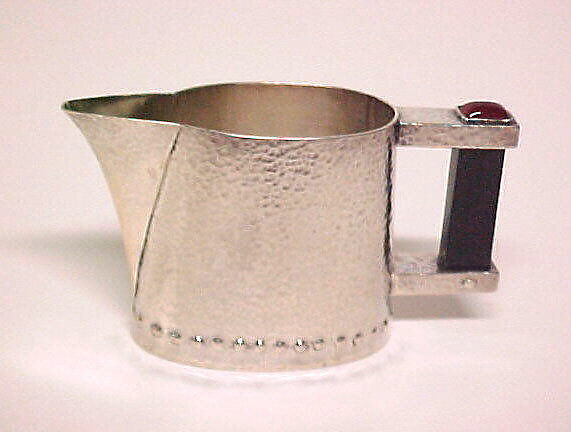 Creamer, Josef Hoffmann (Austrian, Pirnitz 1870–1956 Vienna), Silver 