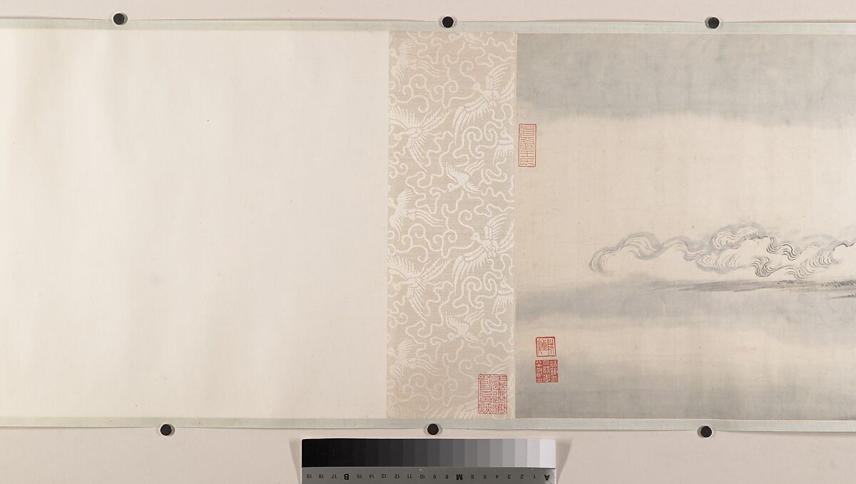 Landscape in the Style of Juran and Yan Wengui, Wang Hui (Chinese, 1632–1717), Handscroll; ink and color on paper, China