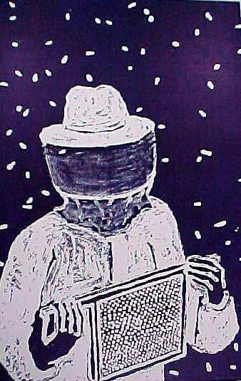 Bee Series, Bill Woodrow (British, born 1948), Color linocuts (ten prints)