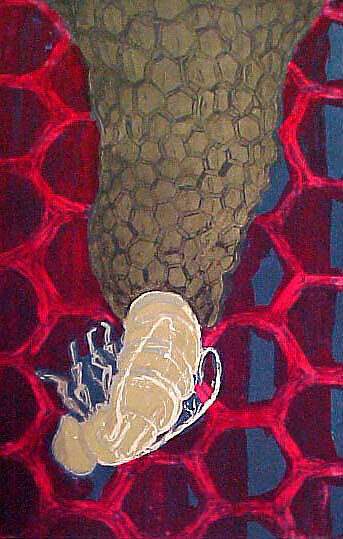 Bee Series, Bill Woodrow (British, born 1948), Color linocuts (ten prints)