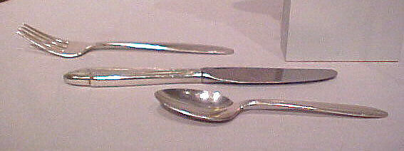 "Flagship" Fork, Unknown Designer, Silverplate 