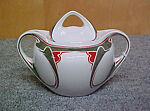 Sugar bowl with lid