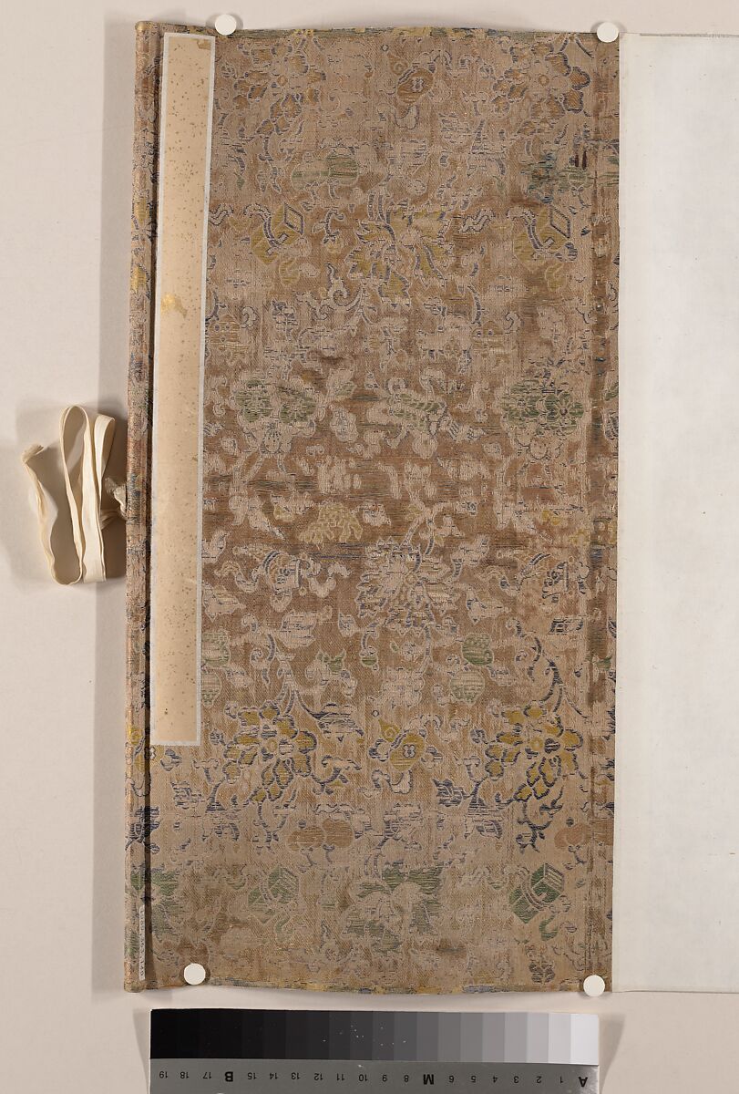 One Hundred Flowers, After Yun Shouping (Chinese, 1633–1690), Handscroll; ink and color on silk, China