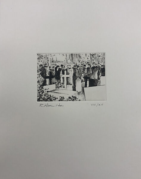 Ireland a Nation, Richard Hamilton (British, London 1922–2011 Oxfordshire), Etching and engraving