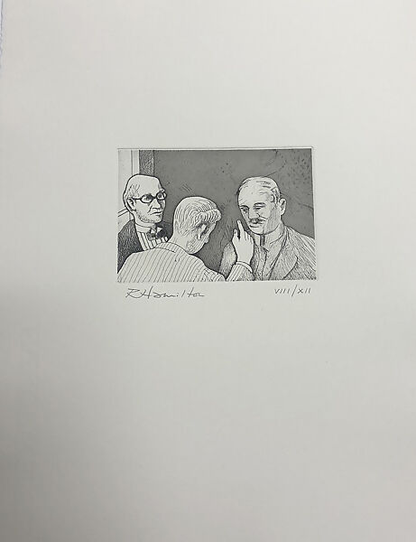 Ireland a Nation, Richard Hamilton (British, London 1922–2011 Oxfordshire), Etching and engraving