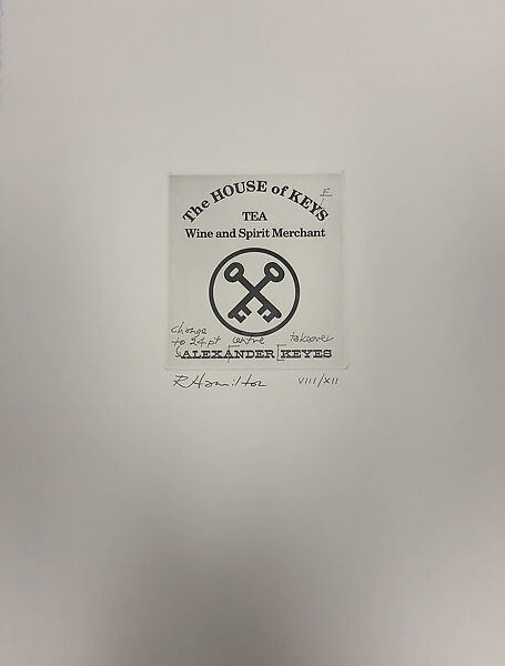 Ireland a Nation, Richard Hamilton (British, London 1922–2011 Oxfordshire), Etching and engraving