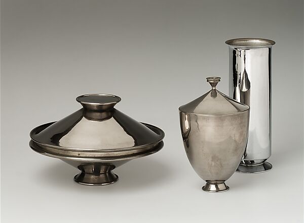 Vase, Herman Rosse (American (born The Netherlands), The Hague 1887–1965 Nyack, New York), Monel metal 