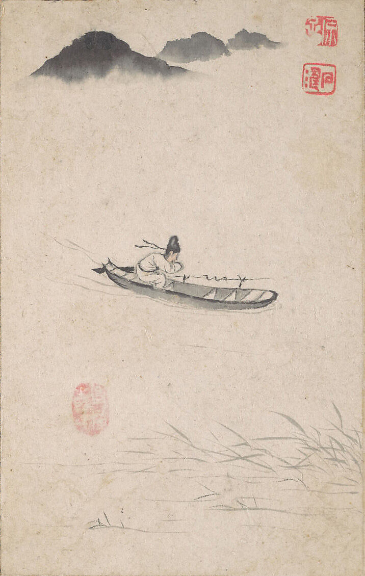 Returning Home, Shitao (Zhu Ruoji)  Chinese, Album of twelve leaves; ink and color on paper, China