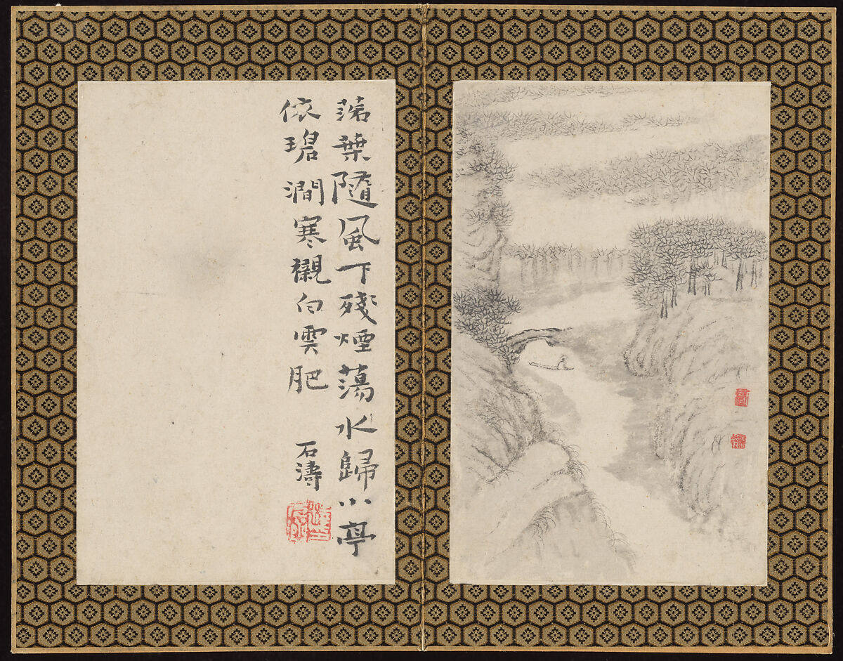 Returning Home, Shitao (Zhu Ruoji) (Chinese, 1642–1707), Album of twelve leaves; ink and color on paper, China