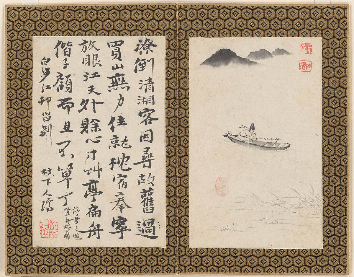 Returning Home, Shitao (Zhu Ruoji) (Chinese, 1642–1707), Album of twelve leaves; ink and color on paper, China