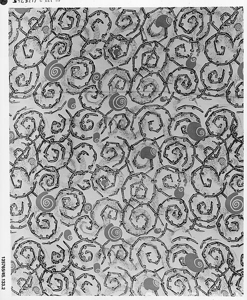 Piece, Zue Martin, Rayon (Dupont), printed, American 