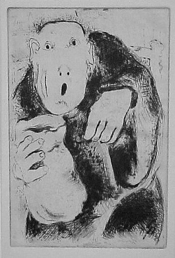The Seven Deadly Sins, Marc Chagall (French (born former Russian Empire, now Belarus), Vitebsk 1887–1985 Saint-Paul-de-Vence), Prints a, b, c, e, g, h, j: etching and drypoint

Prints d, f: etching, drypoint, aquatint