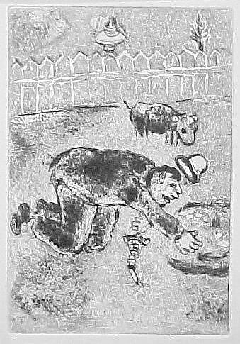 The Seven Deadly Sins, Marc Chagall (French (born former Russian Empire, now Belarus), Vitebsk 1887–1985 Saint-Paul-de-Vence), Prints a, b, c, e, g, h, j: etching and drypoint

Prints d, f: etching, drypoint, aquatint