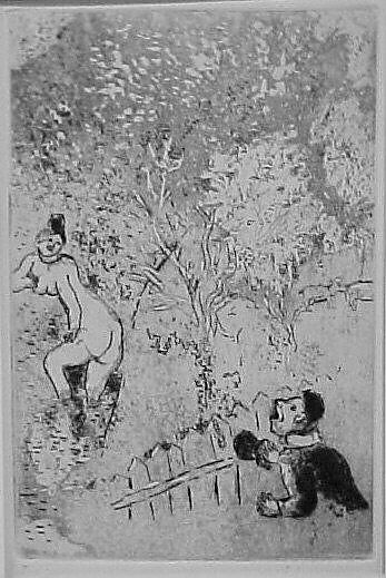 The Seven Deadly Sins, Marc Chagall (French (born former Russian Empire, now Belarus), Vitebsk 1887–1985 Saint-Paul-de-Vence), Prints a, b, c, e, g, h, j: etching and drypoint

Prints d, f: etching, drypoint, aquatint