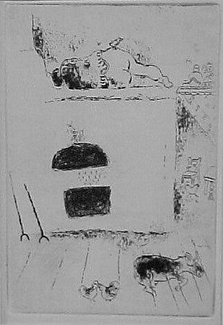 The Seven Deadly Sins, Marc Chagall (French (born former Russian Empire, now Belarus), Vitebsk 1887–1985 Saint-Paul-de-Vence), Prints a, b, c, e, g, h, j: etching and drypoint

Prints d, f: etching, drypoint, aquatint