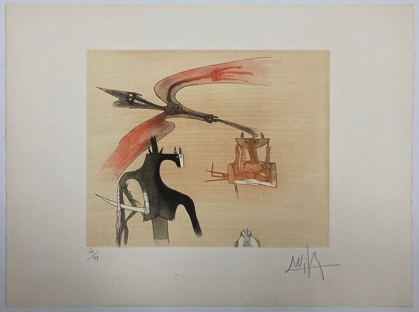 Untitled, Wifredo Lam (Cuban, Sagua La Grande 1902–1982 Paris), Seven etching and aquatint prints