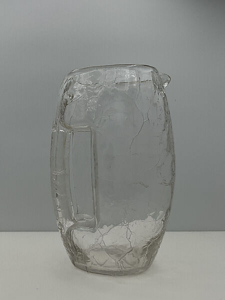 Jug, School of Koloman Moser (Austrian, Vienna 1868–1918 Vienna), Glass