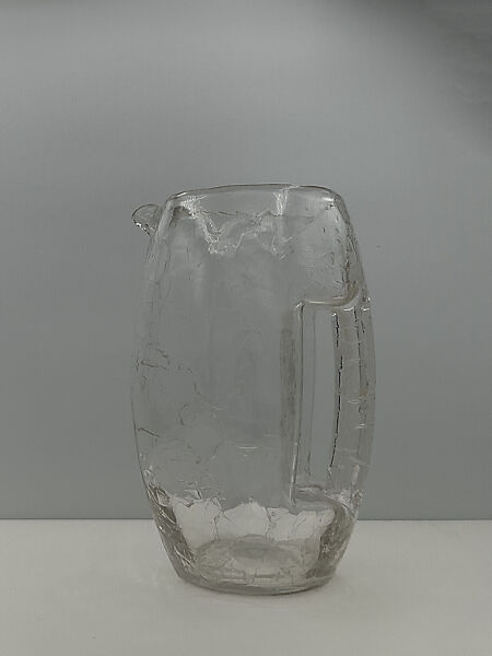 Jug, School of Koloman Moser (Austrian, Vienna 1868–1918 Vienna), Glass 