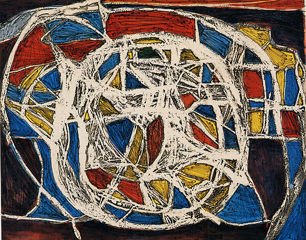 Models for Synthetic Pictures, Terry Winters (American, born Brooklyn, New York, 1949), Portfolio of twelve intaglio prints, each combining open bite etching, soft ground etching, sugar lift aquatint, and spit bite aquatint printed in five colors