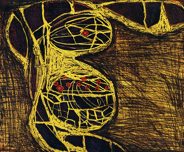 Models for Synthetic Pictures, Terry Winters (American, born Brooklyn, New York, 1949), Portfolio of twelve intaglio prints, each combining open bite etching, soft ground etching, sugar lift aquatint, and spit bite aquatint printed in five colors