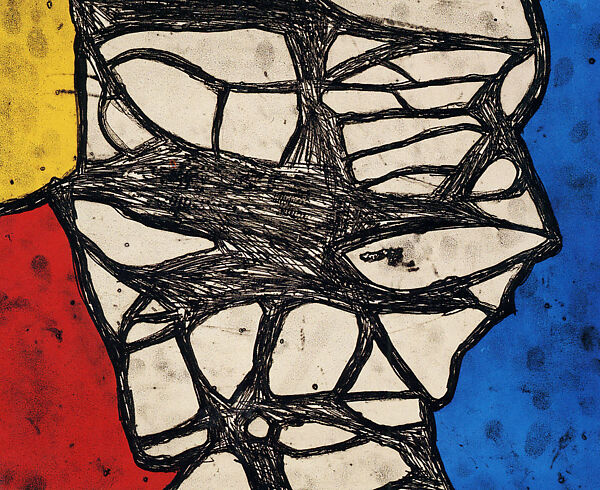 Models for Synthetic Pictures, Terry Winters (American, born Brooklyn, New York, 1949), Portfolio of twelve intaglio prints, each combining open bite etching, soft ground etching, sugar lift aquatint, and spit bite aquatint printed in five colors