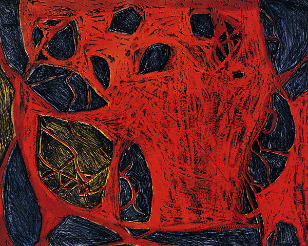 Models for Synthetic Pictures, Terry Winters (American, born Brooklyn, New York, 1949), Portfolio of twelve intaglio prints, each combining open bite etching, soft ground etching, sugar lift aquatint, and spit bite aquatint printed in five colors